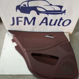Jogo 4 Quartelas / Forras de Porta Mercedes CLS W219 - Pele Vermelha Designo