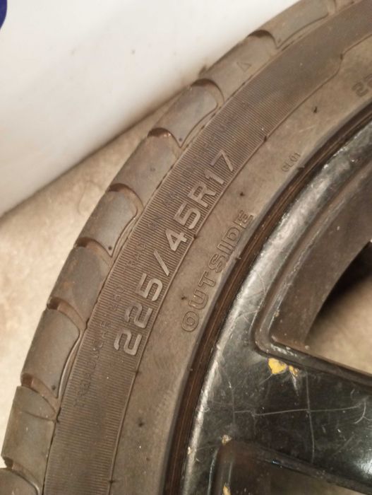 Jogo de 4 jantes Audi Originais 225/45R17 5x100 - Image 5