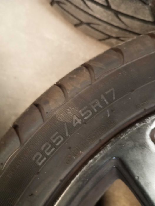 Jogo de 4 jantes Audi Originais 225/45R17 5x100 - Image 6