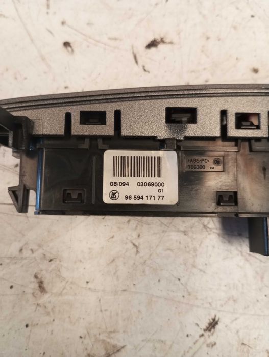 Botão 4 Piscas / Bloco Interruptores Peugeot 308 I (2007-2014) - Original - Image 3
