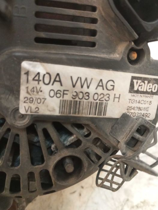 Alternador 140A VAG 2.0 TDI / 1.9 TDI – Ref: (06F903023H) - Image 3