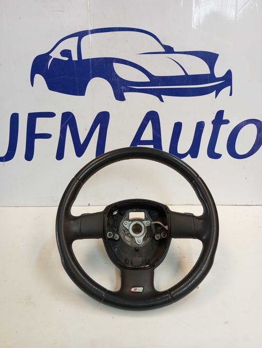Volante Pele S-Line Sem Airbag Com Patilhas Audi A3 8P (8P0419091DAURS)