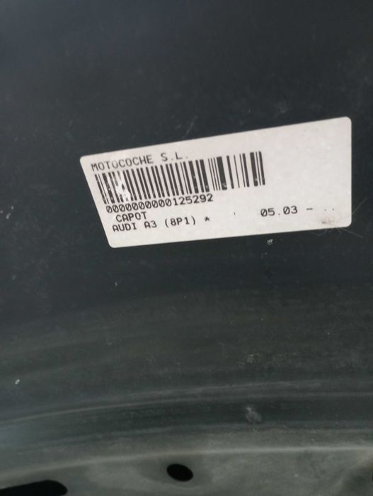 Capot Audi A3 8P 3 Portas - Image 7