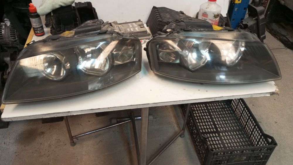 Par de Óticas / Faróis Audi A3 8P (2003-2008) Originais AL - Image 15